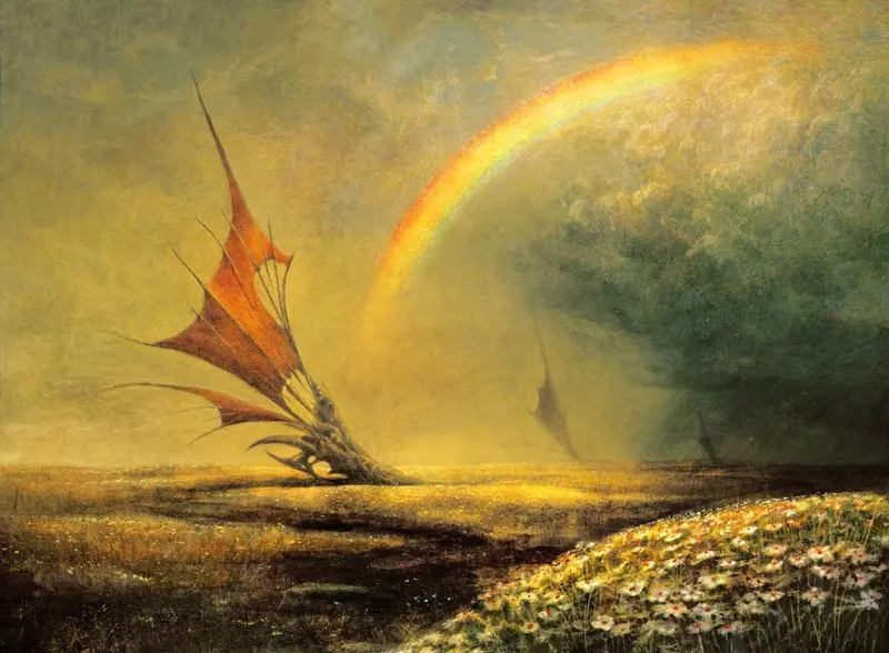 MTG 団結のドミナリア 基本土地「平地」 イラスト:Seb McKinnon