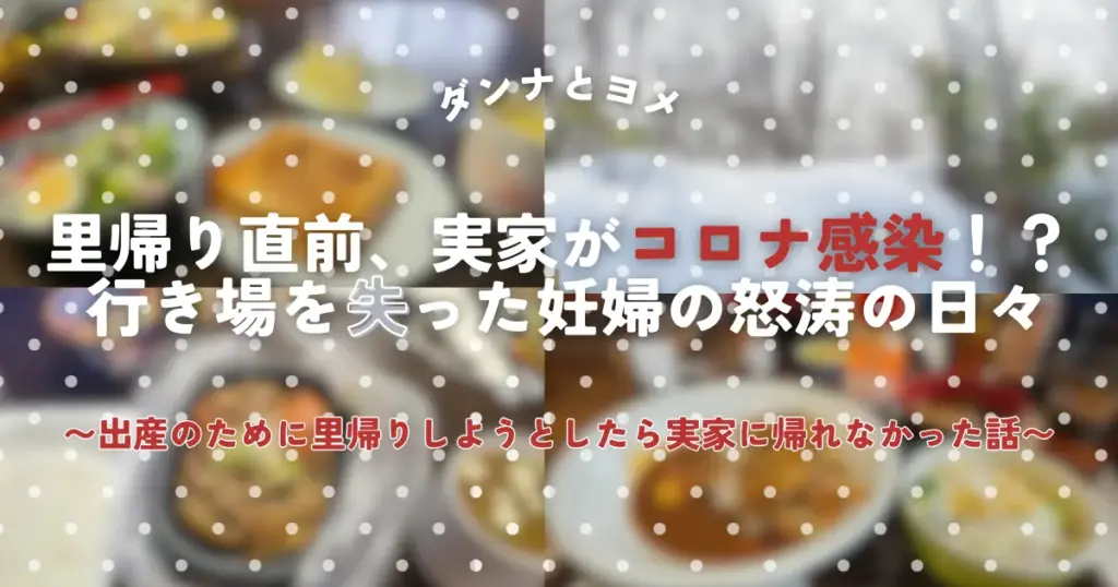  「里帰り直前、実家がコロナ感染！？ 行き場を失った妊婦の怒涛の日々」