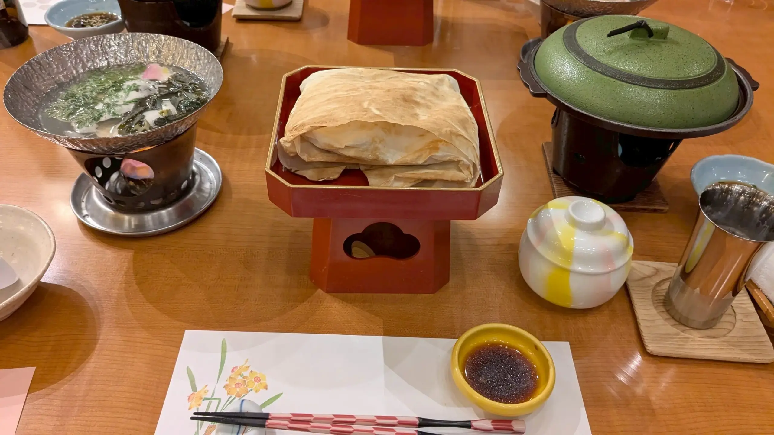 四季の宿みのわ　焼き物１
