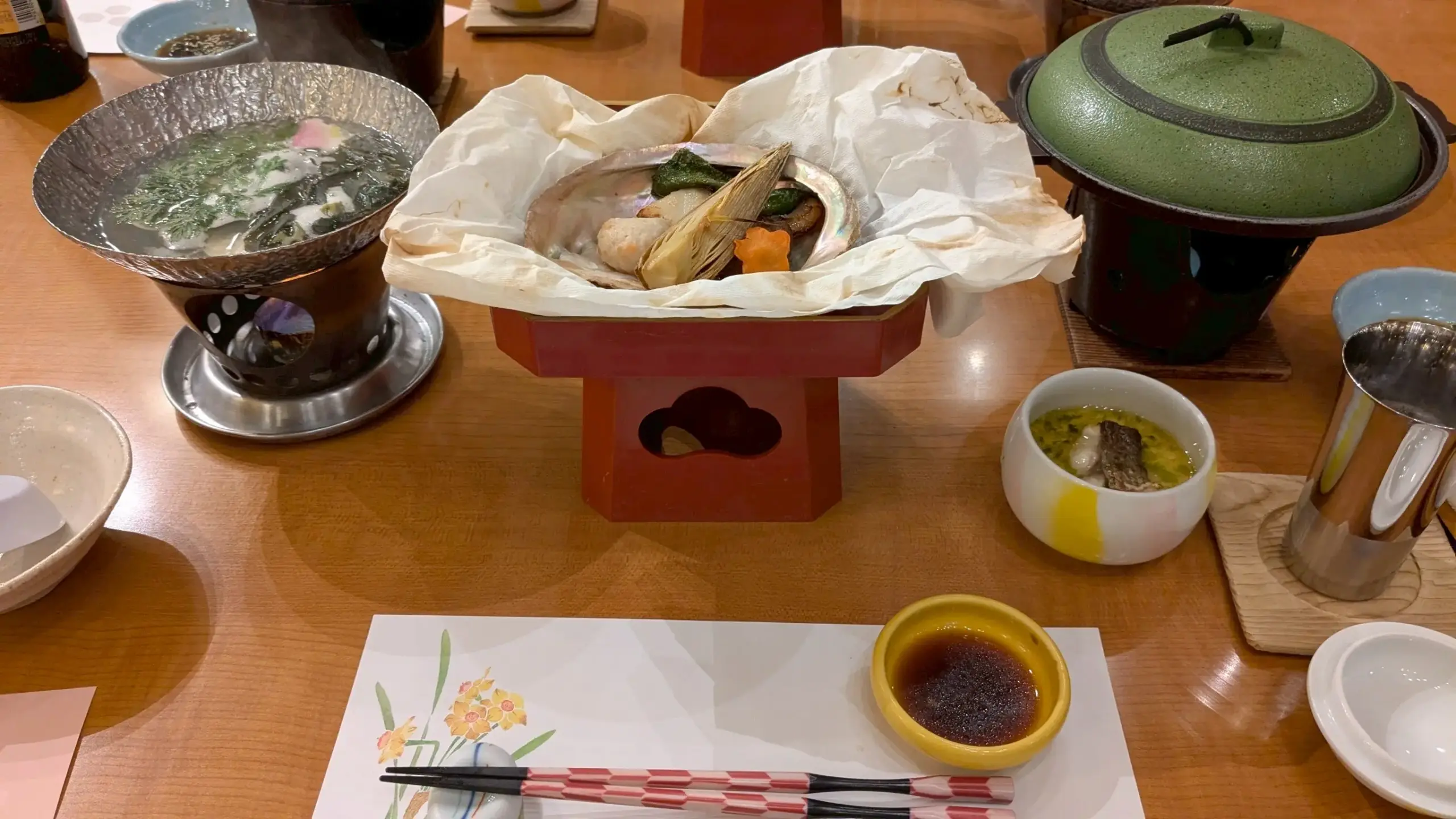 四季の宿みのわ　焼き物２