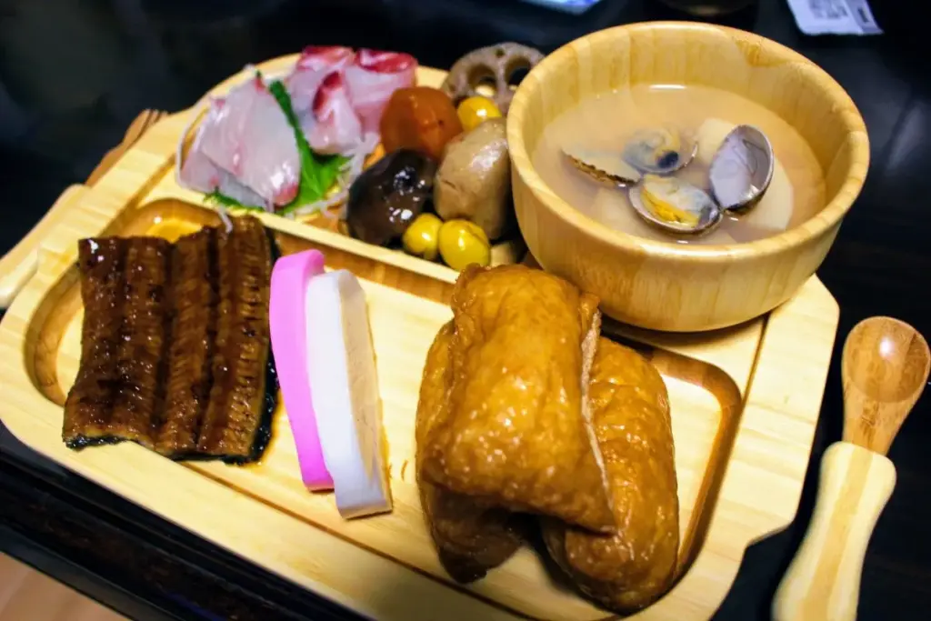 ダンナが用意したお食い初めのお祝い膳